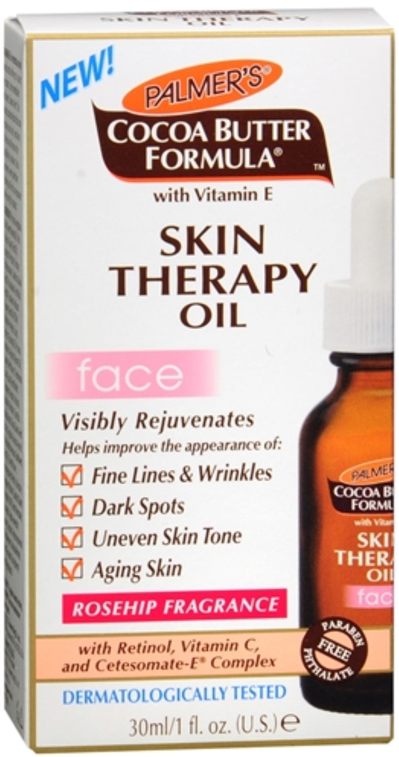 Palmer's Cocoa Butter Formula Skin Therapy Oil for Face 1 oz (Pack of 3