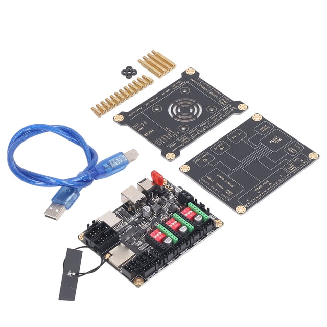 Placa De Control De Grabador Láser, Placa Base De Grabador Láser De 32 Bits WIFI Integrada De RAM De 520 KBytes De Alta Velocidad Para Máquina De Grabado