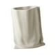 thumbnail image 5 of Jarrón de bolsa de papel plisado, soporte para macetas, decoración de escritorio, florero, florero para oficina, entrada, chimenea, mesa auxiliar,, 5 of 9