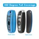 thumbnail image 4 of Fengleauto Para Bmw Key Fob Cover Key Case Para 1 3 4 5 6 7 Series X3 X4 M5 M6 Gt3 Gt5 Llave De Control Remoto Premium Fibra De Carbono Suave Tpu Key Anti-Polvo Protección Completa (Azul), 4 of 5