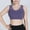 Purple, variant on KIHOUT Bra For Women Clearance Women's Large Size High-strength Shockproof Sports Underwear Breathable Yoga Vest Fitness Running One-piece Fixed Cup Bra