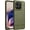 Olive, variant on Nakedcellphone Flex Series for Motorola Moto G Stylus 2026/2025 Phone Case (Compatible with MagSafe) - Black Carbon Fiber Design