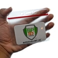 thumbnail image 4 of 5 Pack - Heavy Duty Badge Holder Horizontal with Resealable Zip Top - Clear Plastic Waterproof i’d Card Protector - Top Load Pouch w/ Lock Zipper Closure for Office, Travel, & Nurses by Specialist ID, 4 of 7