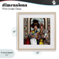 thumbnail image 4 of Stupell Industries Contemporary Bookish Girls at Library Birch Framed Print Under Glass, 13 x 13, by Tara Boone, 4 of 8