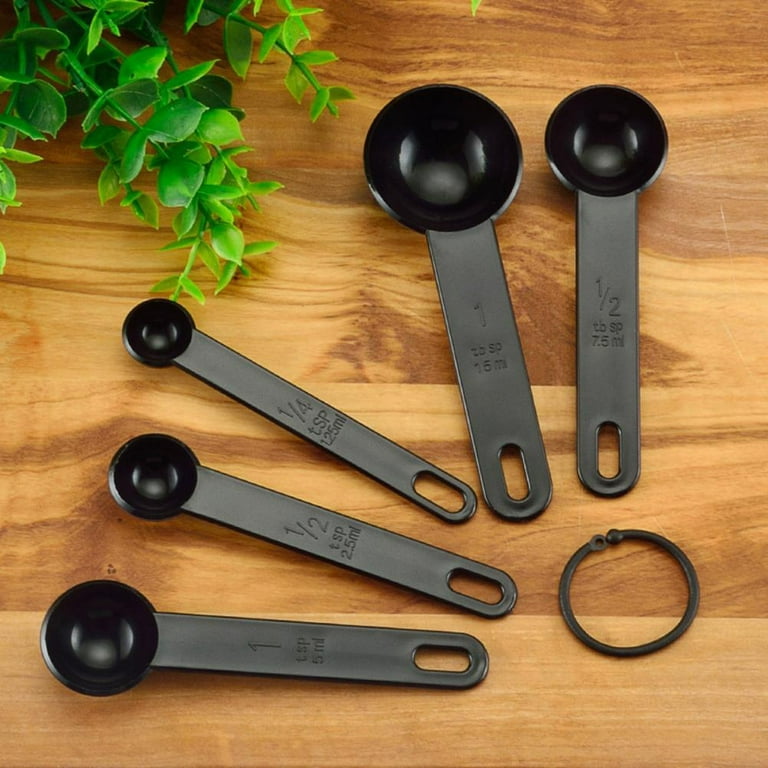 ingeniuso Collapsible Measuring Cups and Measuring Spoons - Portable Food Grade Silicone for Liquid & Dry Measuring