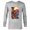 Athletic Heather, variant on Marvel Deadpool Family Space Squad Distressed Comic Art- Long Sleeve T-Shirt for Men - Customized-Athletic Heather