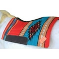 thumbnail image 4 of Horse Western Handwoven New Zealand Wool Contoured Felt Saddle Pad 39225, 4 of 5