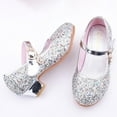 thumbnail image 3 of Toddler Littler Girls Dress Shoes Wedding Party Heels Princess Shoes Flats for Kid, 3 of 5