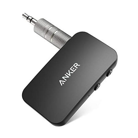 Anker Soundsync A3352 Bluetooth Receiver for Music Streaming with Bluetooth 5.0, 12-Hour Battery Life, Handsfree Calls, Dual Device Connection, for Car, Home Stereo, Headphones,