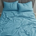Nestl Bed Sheets Set, 1800 Series Deep Pocket 4 Piece Bed Sheet Set