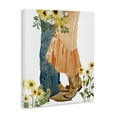thumbnail image 3 of Stupell Industries Floral Western Couple Novelty Painting Gallery Wrapped Canvas Art Print Wall Art, 36 x 48, 3 of 7