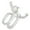 Silver Reach out, variant on Eye Catching Cats Ear Cuff Shaped Clip on Earring Ornament Fashion Accessories Earwear for Stylish Individuals