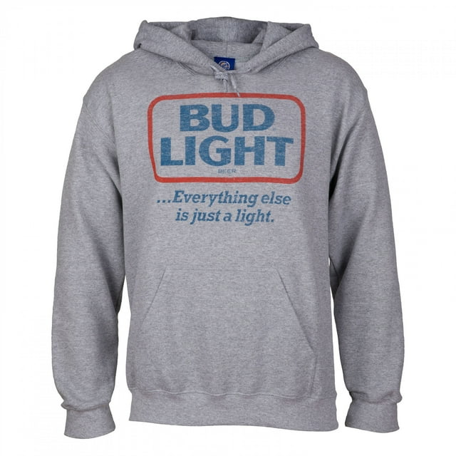 Bud Light Everything Else is Just a Light Pull Over Hoodie-Small