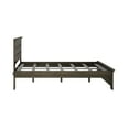 thumbnail image 4 of Plank+Beam Farmhouse Queen Bed with Panel Headboard, Solid Wood Platform Bed, 4 of 7