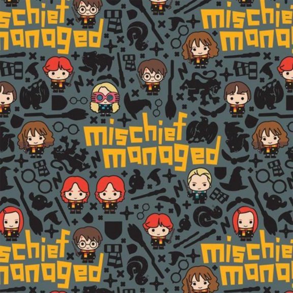 Handmade Sheets or Pillow Cover Harry Potter Kawaii Flannel