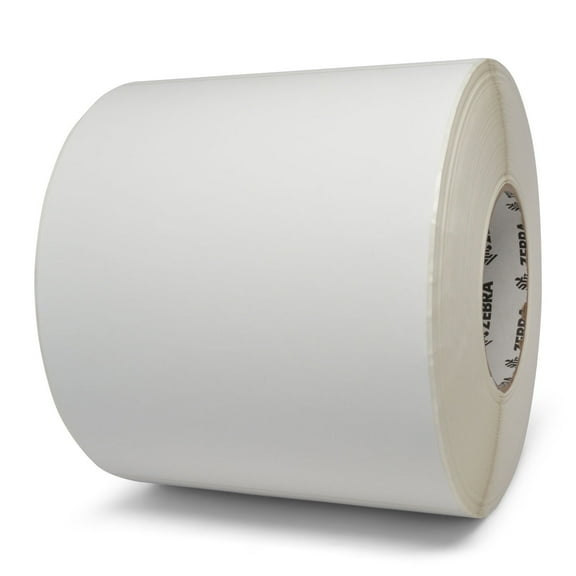 Zebra Z-Select 4000T Thermal Transfer Labels, 6" x 8" Label, 3" Core, 690 Labels Per Roll, 2 Rolls