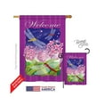 thumbnail image 1 of Breeze Decor 04063 Libellule Paradise Drapeau de Maison à Impression Verticale Recto-Verso - 28 x 40 Po., 1 of 1