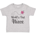 thumbnail image 3 of Inktastic Worlds Best Niece Girls Baby T-Shirt, 3 of 5