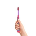 thumbnail image 3 of GUM Crayola Deep Clean Children’s Toothbrush, w/Su Countion Cup Base, Ages 4+, 1 Count (Pack of 4), 3 of 7