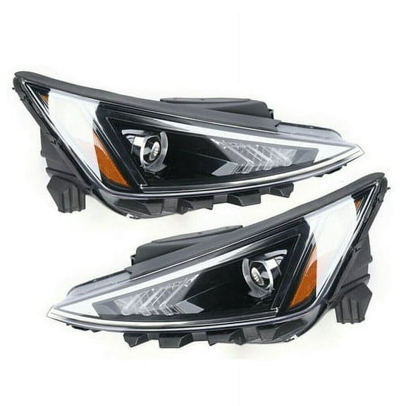 Halogen Headlight For 2019 2020 Hyundai Elantra Sedan 2.0L Driver Passenger Side