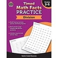 thumbnail image 2 of Teacher Created Resources® Timed Math Facts Practice: Division Workbook, 2 of 2
