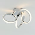 thumbnail image 3 of Artika Plafonnier Encastré Moderne à Tourbillon, Chrome, 3 of 4