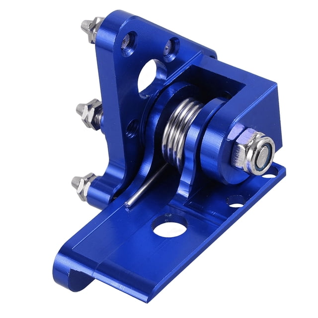 LOLIPPYY 1Set Blue Aluminum Alloy Motorcycle Rear Brake Lever Foot Pedal Plate for Easy Operation 5.00X4.20X3.20in
