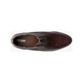 thumbnail image 4 of Stacy Adams Sandoval Cuban Heel Boot Croco print Burgundy 25666-601, 4 of 7