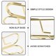 thumbnail image 3 of unbranded Portatarjetas De Negocios Metálico Dorado Resistente Para Oficina Con Soporte Estable Y Práctico, 3 of 8