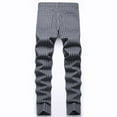 thumbnail image 5 of LZLER Men's Plaid Dress Pants Casual Stretch Chino Pant for Men, 5 of 5