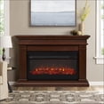 thumbnail image 2 of Real Flame Beau 59" Landscape Electric Fireplace in Dark Walnut, 2 of 9