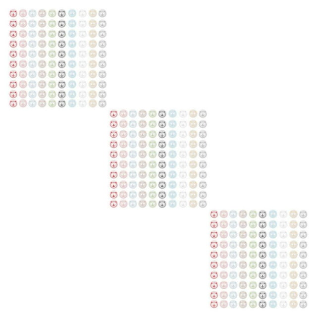crativent 150pieces Easy Threading Resin Buttons Impact-resistant Non-deformable Wide Application 3Set