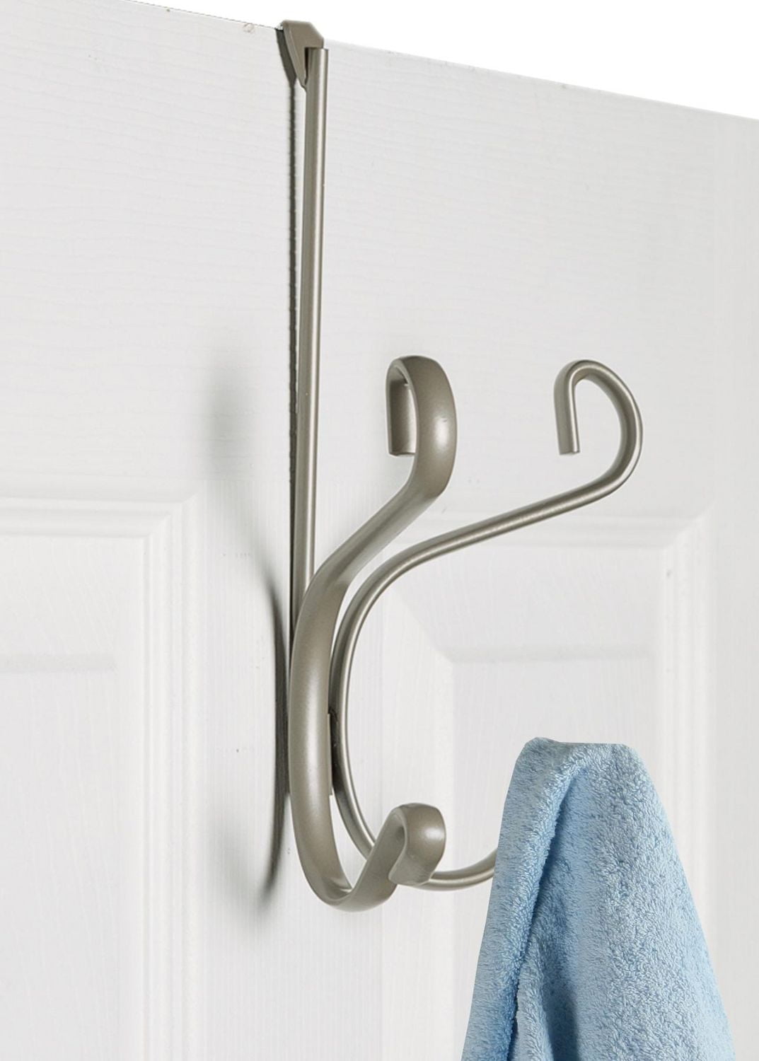 era Fancy over The Door 2 Hook Warm Silver