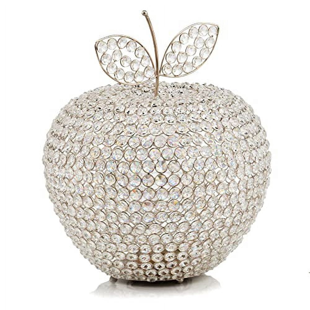 Manzana XL Cristal Silver Apple