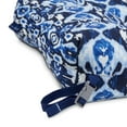 thumbnail image 6 of Classic Accessories  19 x 19 x 5 in. Thick Patio Chair Cushions, Ikat Island - Pack of 2, 6 of 6