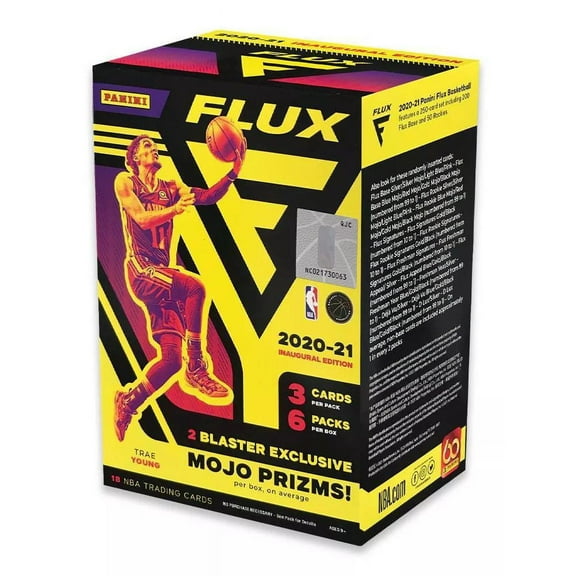 2020-21 Panini Flux NBA Basketball Value Box Trading Cards