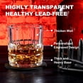thumbnail image 3 of Set de regalo de whisky EXREIST con piedras y vasos de acero inoxidable, 3 of 8