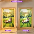 thumbnail image 2 of Happy Retirement with Miniature American Shepherd Enjoy Life Rest Time Acrylic Plaque with Wood Photo Frame Box MAS Dog Lover Gifts Light Box - 02027, 2 of 5