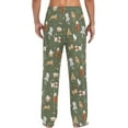 thumbnail image 2 of Top-kevin Christmas Cat Pajama Pants for Men Comfort Sleep Lounge Bottoms Straight-fit with Pockets S-XXL, 2 of 6