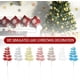 thumbnail image 2 of Nvzi Guirnalda de hojas artificiales para árbol de Navidad, decoración colgante para boda, color rojo, 2 of 5