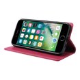 thumbnail image 6 of Allytechgroup Wallet Case for iPhone 7 / 8 / SE 2022 & 2020, Slim Lightweight PU Leather Stand Flip Phone Case with Credit Card Slot Shockproof Protective Back Cover for Women Men, Red, 6 of 9