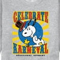 thumbnail image 3 of Peanuts - Snoopy Celebrate Karneval - Men's Crew Neck Fleece Pullover, 3 of 6