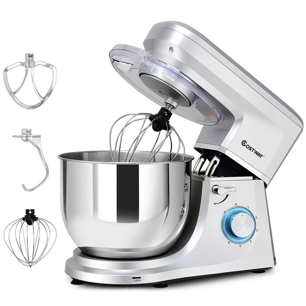 Costway TiltHead Stand Mixer 7.5 Quart 6 Speed 660W w/Dough Hook