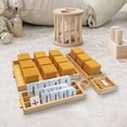 thumbnail image 2 of Juego de cuentas doradas Montessori Beads Math Manipulatives, 2 of 6