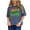 Denim, variant on Jesus Is My Easter Super Hero, Resurrection Sunday Quote, Groovy Retro Wavy Text, Espresso Comfort Colors T-Shirt, 3XL