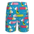 thumbnail image 6 of Naloa Color Dachshund Dog Men's Beach Shorts, Surfing shorts, Swim trunks, Quick Dry Swim Trunks for Surfing Beach Fun - Medium, 6 of 9