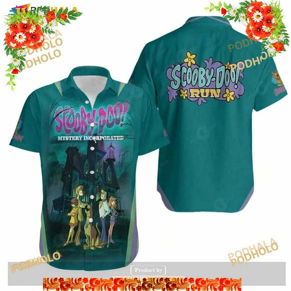 Scooby-Doo Run Mystery Incorporated Funny Hawaiian Shirt