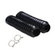 thumbnail image 4 of 2 Piezas Horquilla Delantera Motocicleta Guardapolvo Polainas Botas Negro, 4 of 8