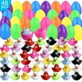thumbnail image 4 of 12 Packs Easter Eggs,Prefilled Easter Eggs with Toys,Stuffed Easter Baskets for Toddler Kids,Basket Stuffers Filler,School Classroom Exchange Prizes Ideas Gifts, 4 of 4