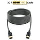 thumbnail image 2 of Cable HDMI PowerBear 4K de 30 pies de alta velocidad con conectores dorados, 2 of 7